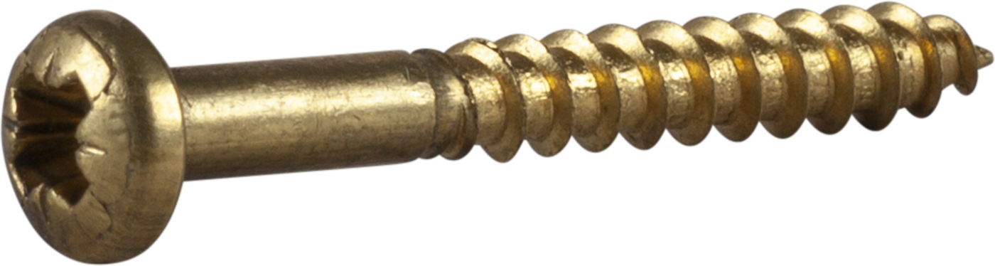 ESSVE 525088 Treskrue TKX, messing 3,5 x 30 mm, 8-pakning