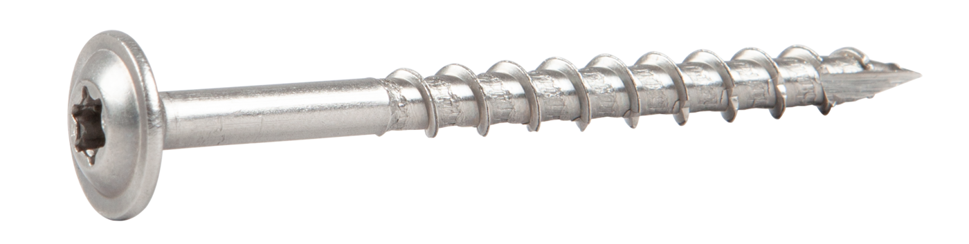 ESSVE 113330 Treskrue WAF, TX40, 8 mm Ø, A4 70 mm, 50-pakning