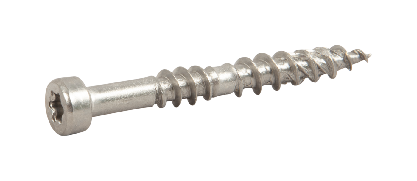 ESSVE ESSDECK Max Plattingskrue 4,8 mm Ø, TX20, A2 42 mm, 250-pakning