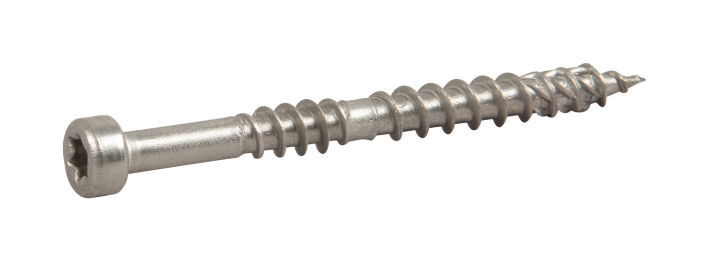 ESSVE ESSDECK Max Plattingskrue 4,8 mm Ø, TX20, A2 55 mm, 250-pakning