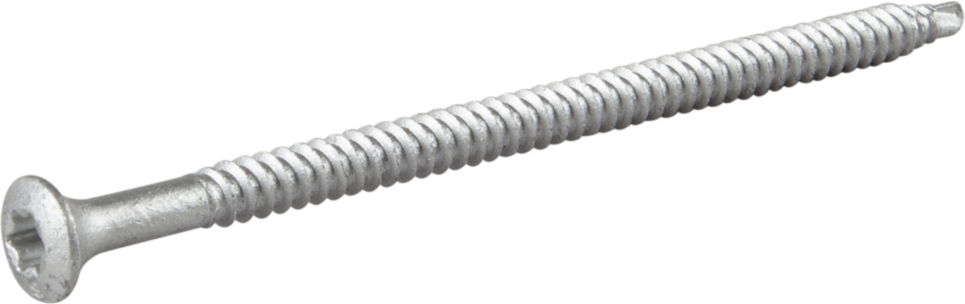 ESSVE 545409 Takskruv 4,8 mm Ø, BS, TX25, ruspert 90 mm, 500-pack