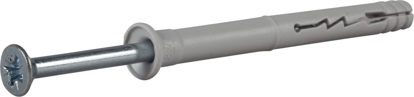 ESSVE 304815 Spikerplugg 8 mm Ø, FZB 75 mm, 75-pakning