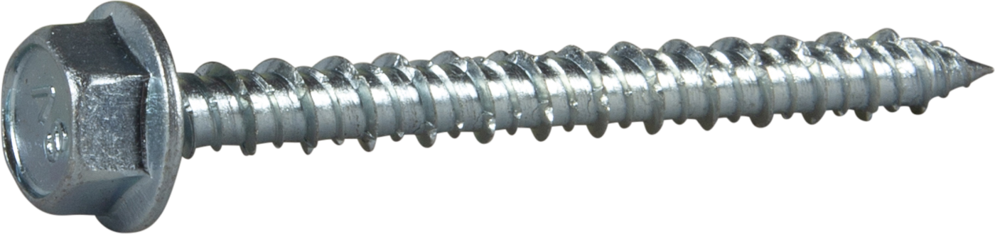ESSVE ECS-HF Betongskrue 7,5(6) mm Ø, HEX, FZB, 13 mm, 100-pakning 80 mm