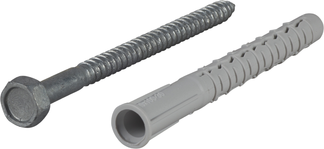 ESSVE GXL Fasadeplugg 10 mm Ø, FZV, HEX13 240 mm, 100-pakning