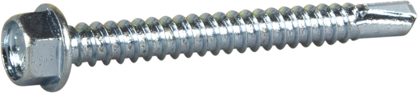 ESSVE 63637 Plåtskruv sexkantshuvud, FZB, utan bricka 6,3 x 75 mm, 100-pack