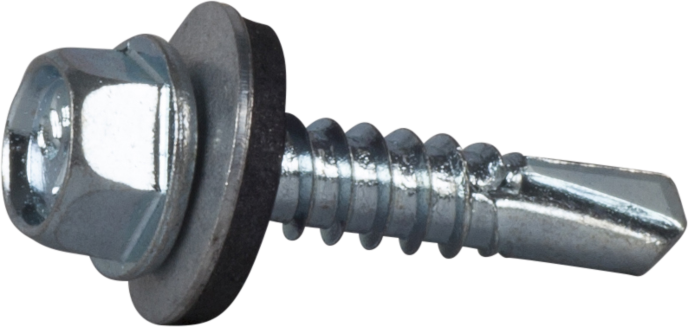ESSVE 10563524 Plåtskruv sexkantshuvud, FZB, med bricka 5,5 x 32 mm, 2200-pack
