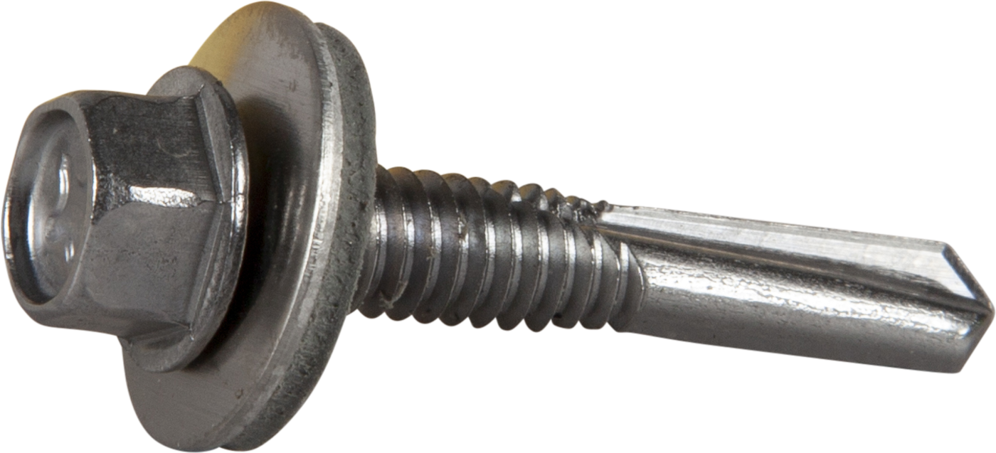 ESSVE Marutex Plåtskruv rostfritt stål, med bricka 5,5 x 45 mm, 200-pack