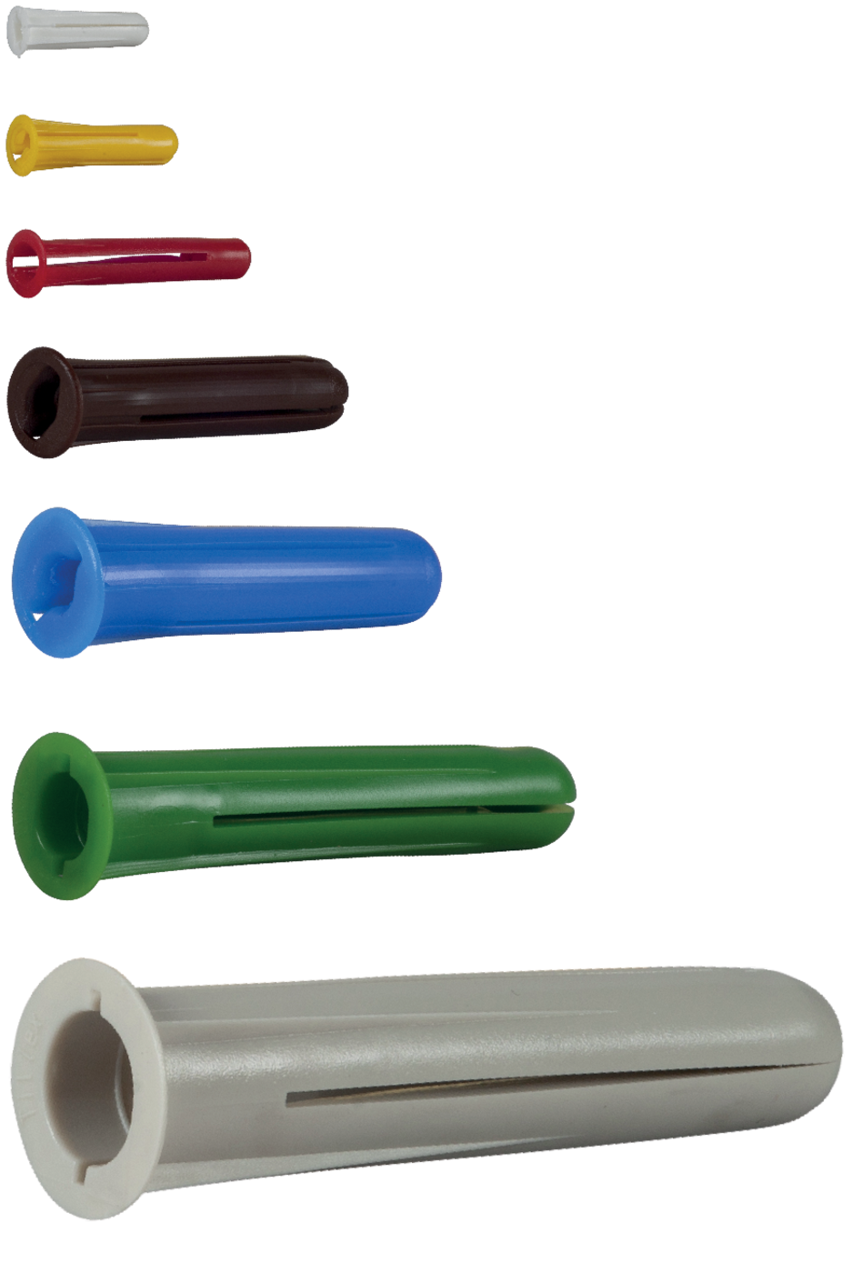 ESSVE 50128 Plastplugg 100-pakning Gul