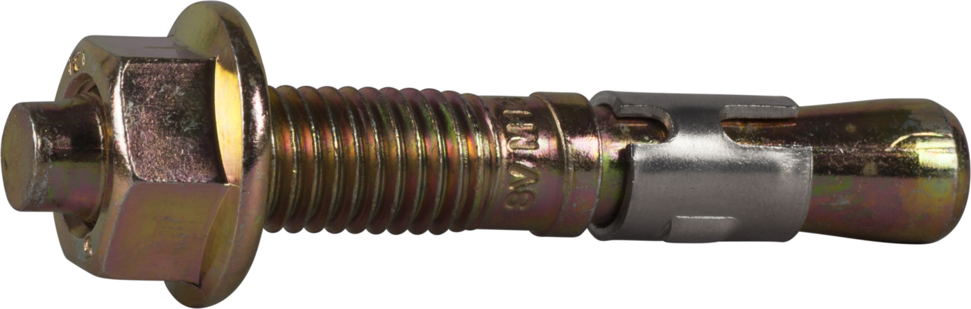 ESSVE Golden Anchor Pinneskrueekspander M12 x 80 mm Blankforsinket, 25-pakning