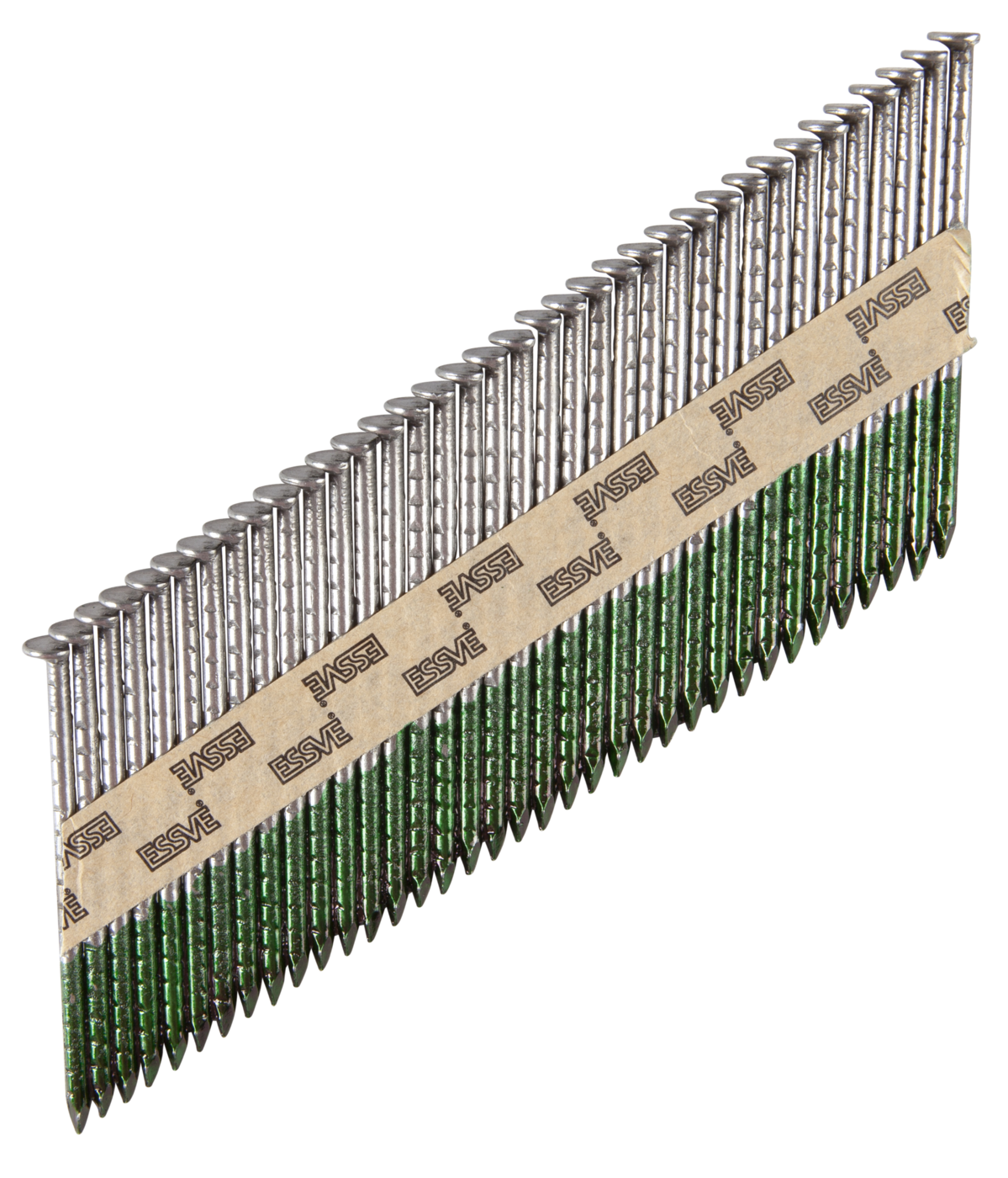 ESSVE 777411 Maskinspik 34°, rakbandad, huggen, blank 2,8 x 60 mm, 1800-pack