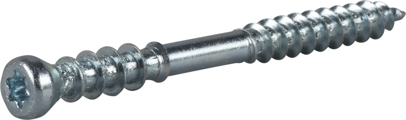 ESSVE L8 511264 Karmskrue Ø6 mm, træ/beton, spids, FZB 6 x 90 mm, pakke med 4 stk