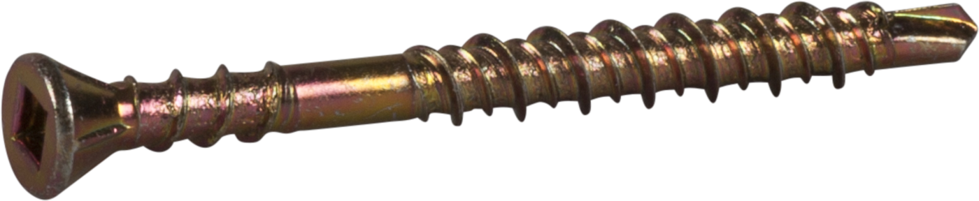 ESSVE 567142 Gulvskrue Ø 3,9 mm, R1, gulkrom 42 mm, 250-pakning