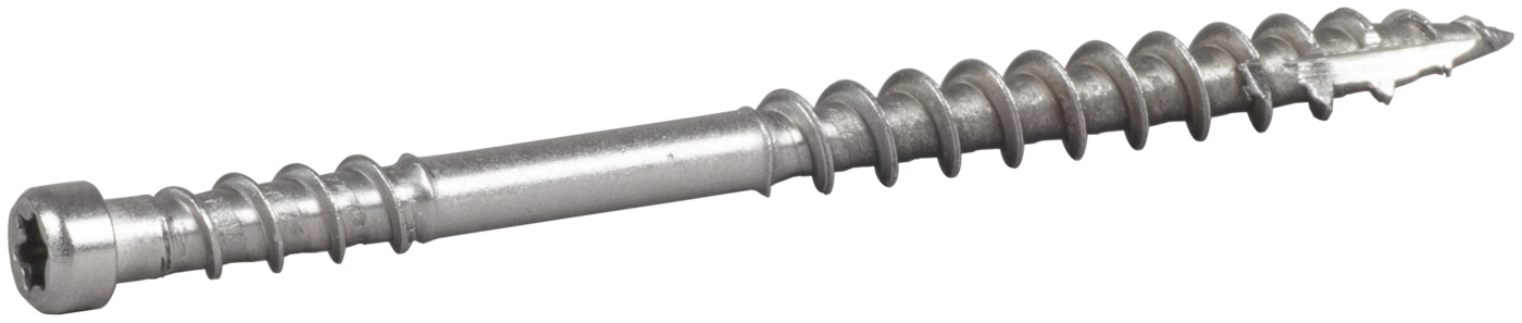 ESSVE 537052 Fasadeskrue Ø 5 mm, rustfri/syrefast A4 5 x 52 mm, 250-pakning