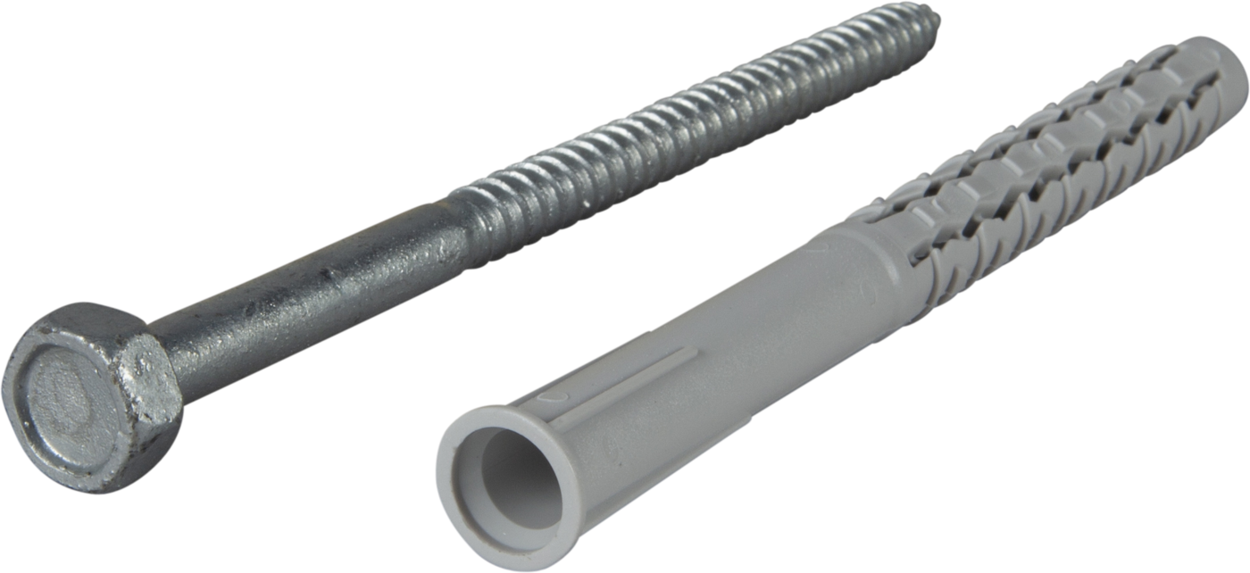 ESSVE GXL 404019 Fasadeplugg Ø 10 mm, HEX 13, FZV 100 mm, 50-pakning