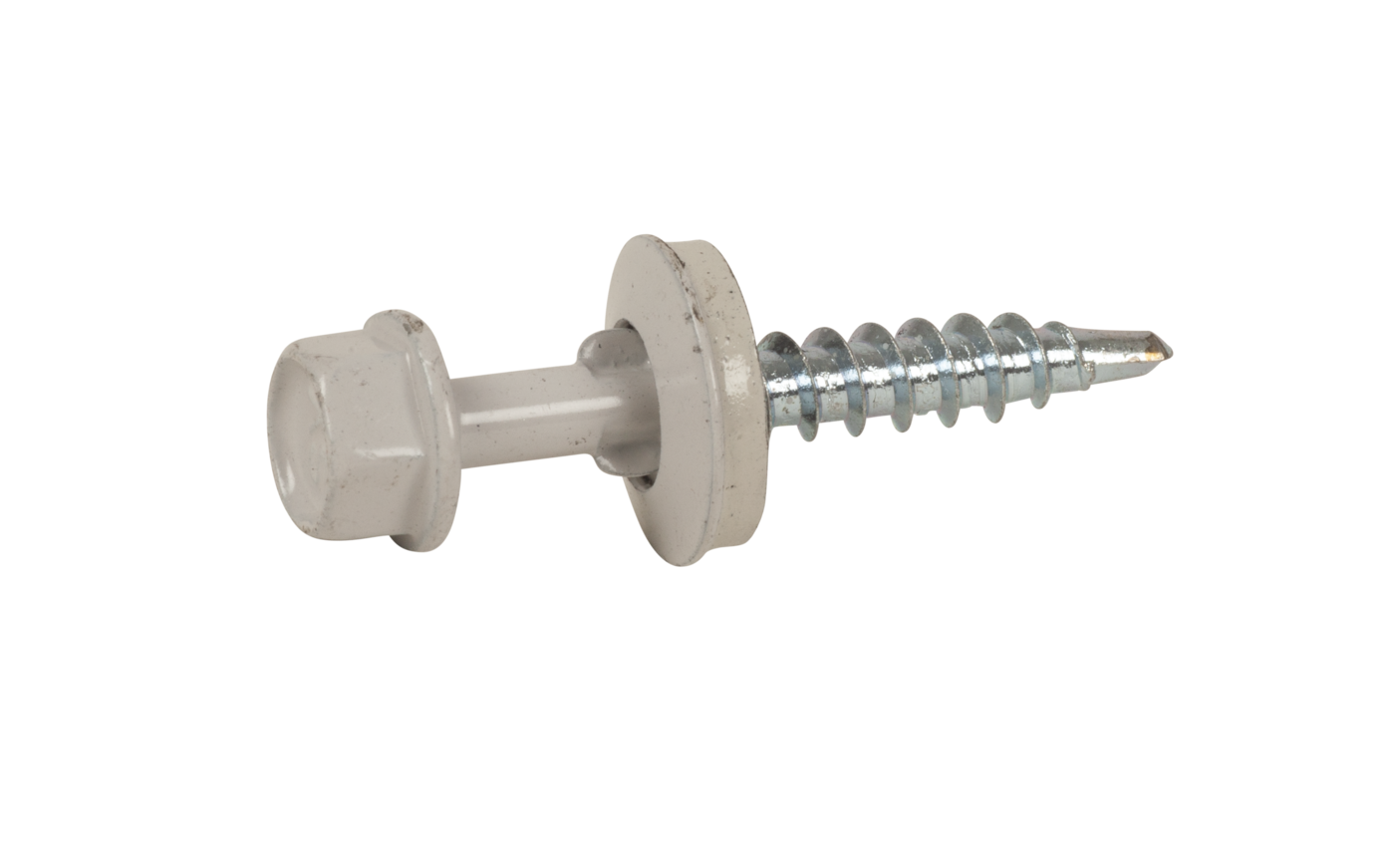 ESSVE 63239 Farmerskrue 4,8 x 35 mm, vinger, borspiss Lysegrå, 100-pakning