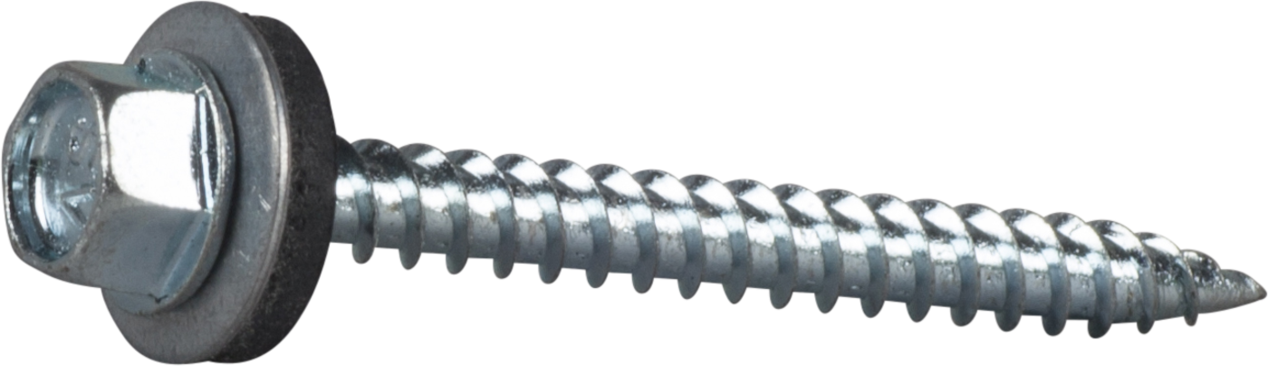 ESSVE 64402 Farmerskrue 4,8 x 50 mm, skarp spiss, 200-pakning Blankforsinket