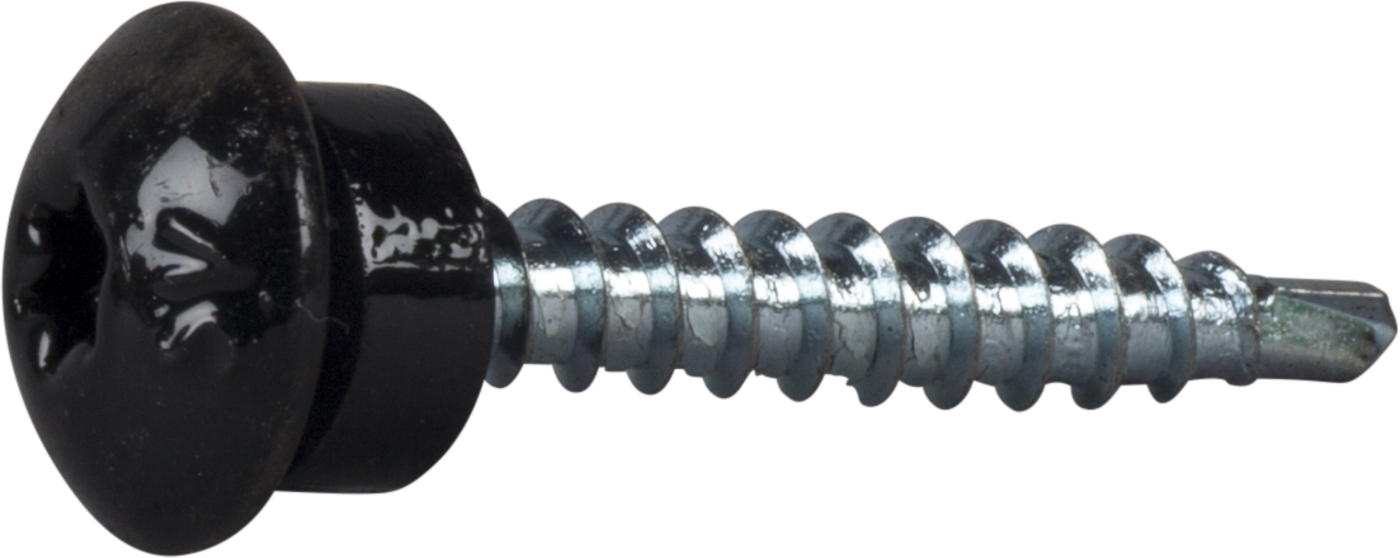 ESSVE 63274 Farmerskrue 4,8 x 35 mm, BS, TX25, 250-pakning Svart