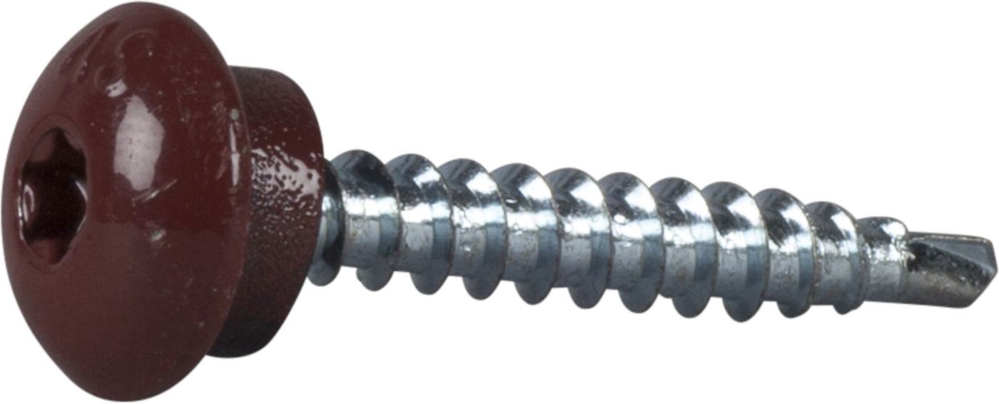 ESSVE 63276 Farmerskrue 4,8 x 35 mm, BS, TX25, 250-pakning Rød
