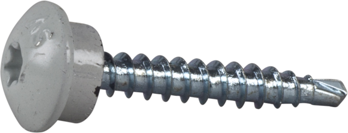 ESSVE 63280 Farmerskrue 4,8 x 35 mm, BS, TX25, 250-pakning Lysegrå