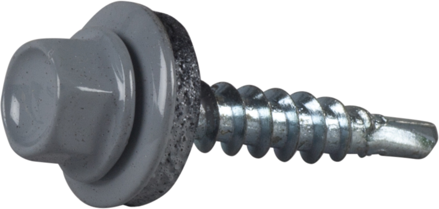 ESSVE 64909 Farmerskrue 4,8 x 28 mm, borspiss, 250-pakning Grå (RR22)