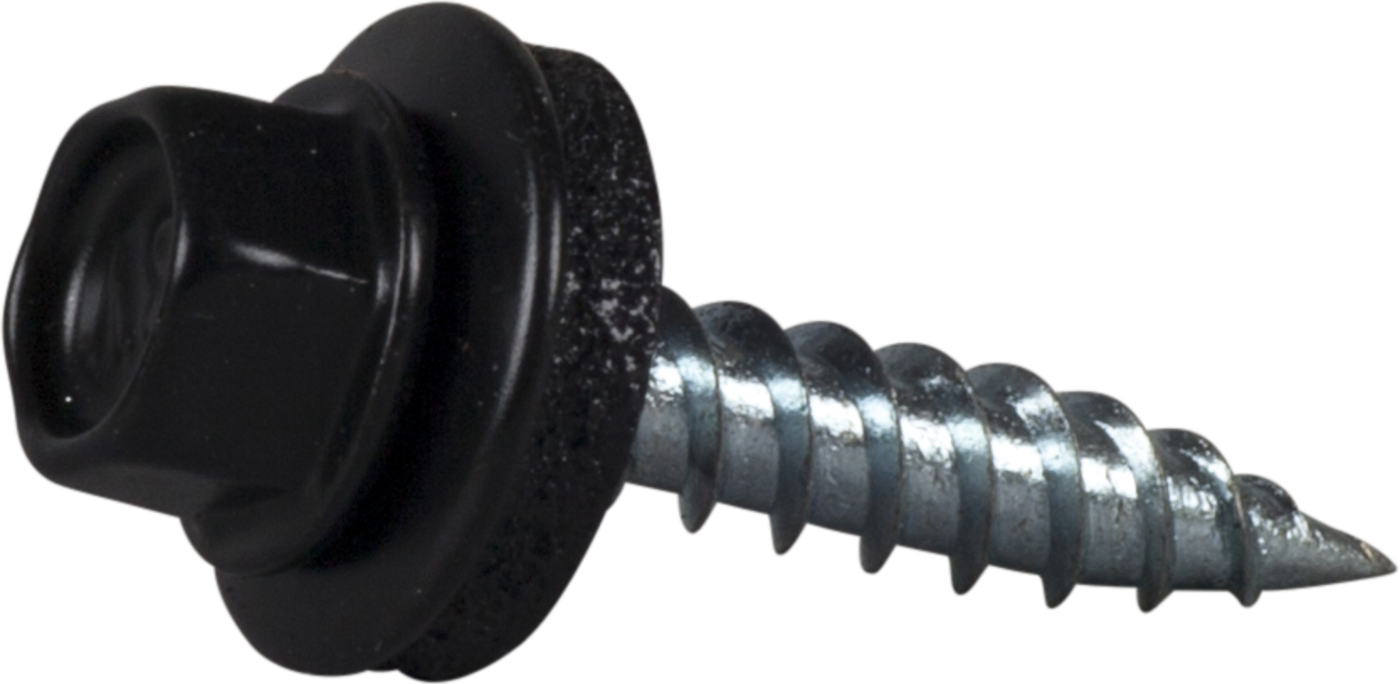 ESSVE 64231 Farmerskrue 4,8 x 25 mm, skarp spiss, 250-pakning RR33 (Svart)