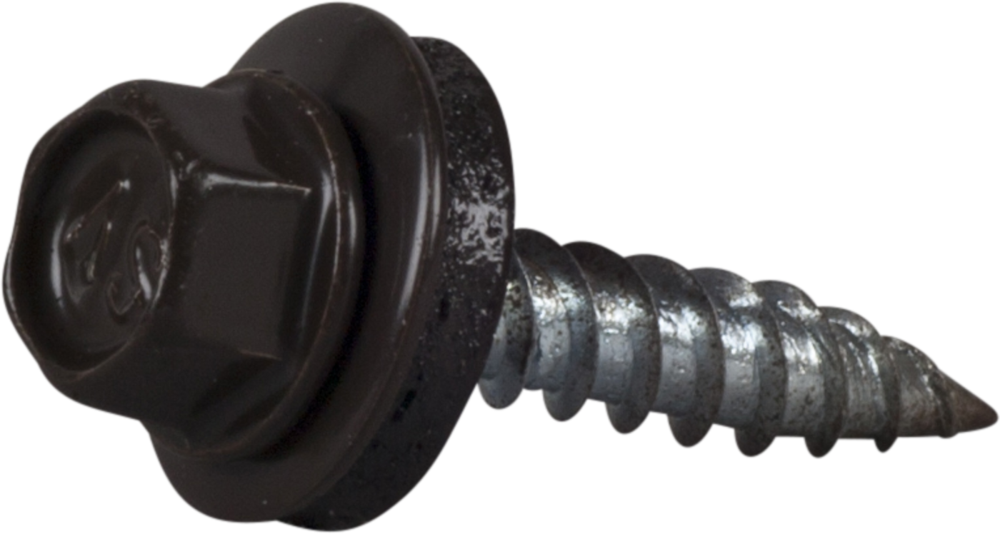 ESSVE 64229 Farmerskrue 4,8 x 25 mm, skarp spiss, 250-pakning RR32 (Mørkebrun)