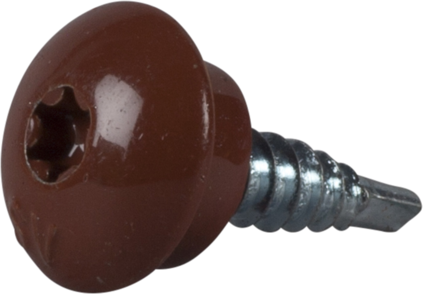 ESSVE 63252 Farmerskrue 4,8 x 20 mm, TX25, 250-pakning Mursteinsrød