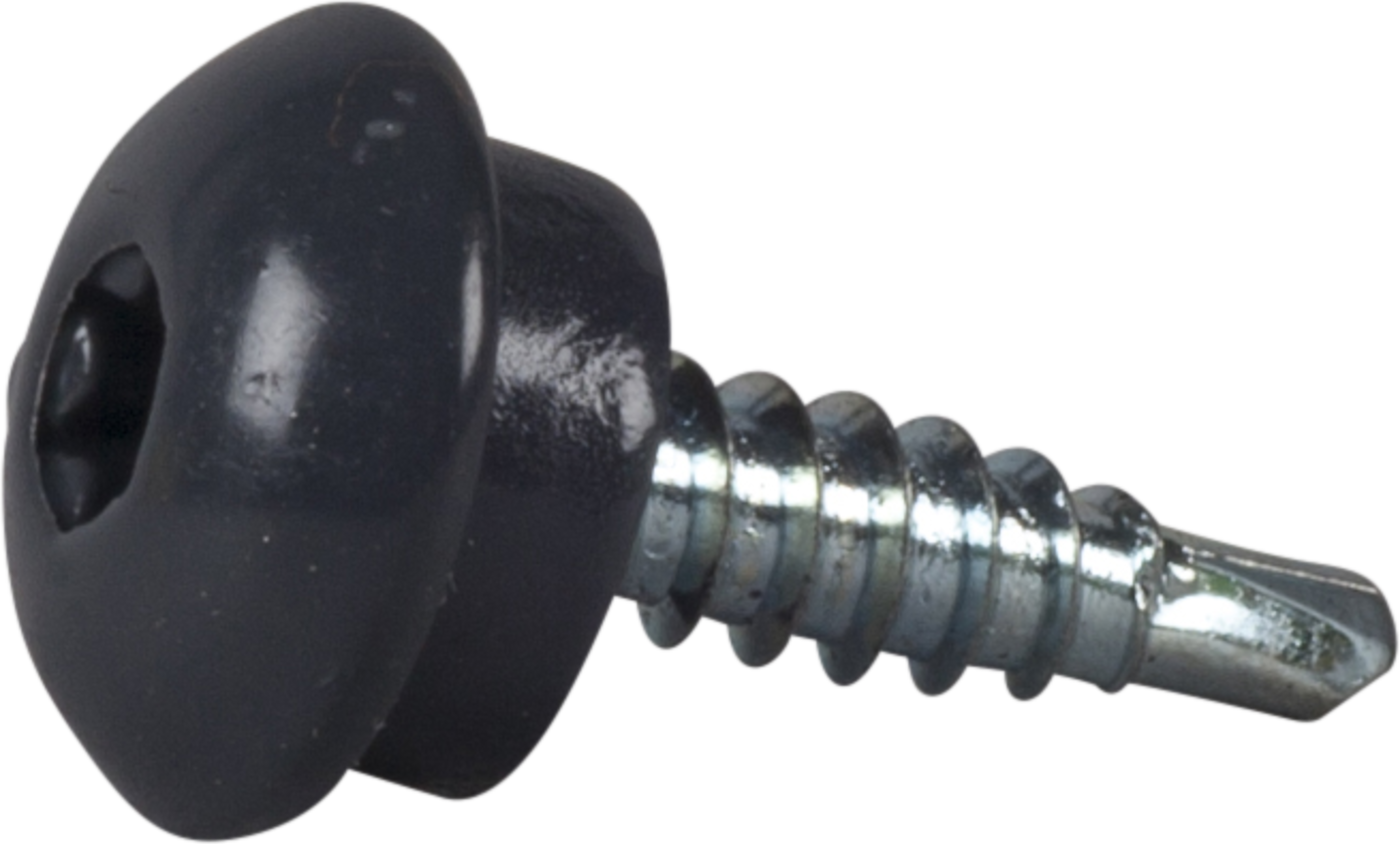 ESSVE 63269 Farmerskrue 4,8 x 20 mm, TX25, 250-pakning Grafittgrå