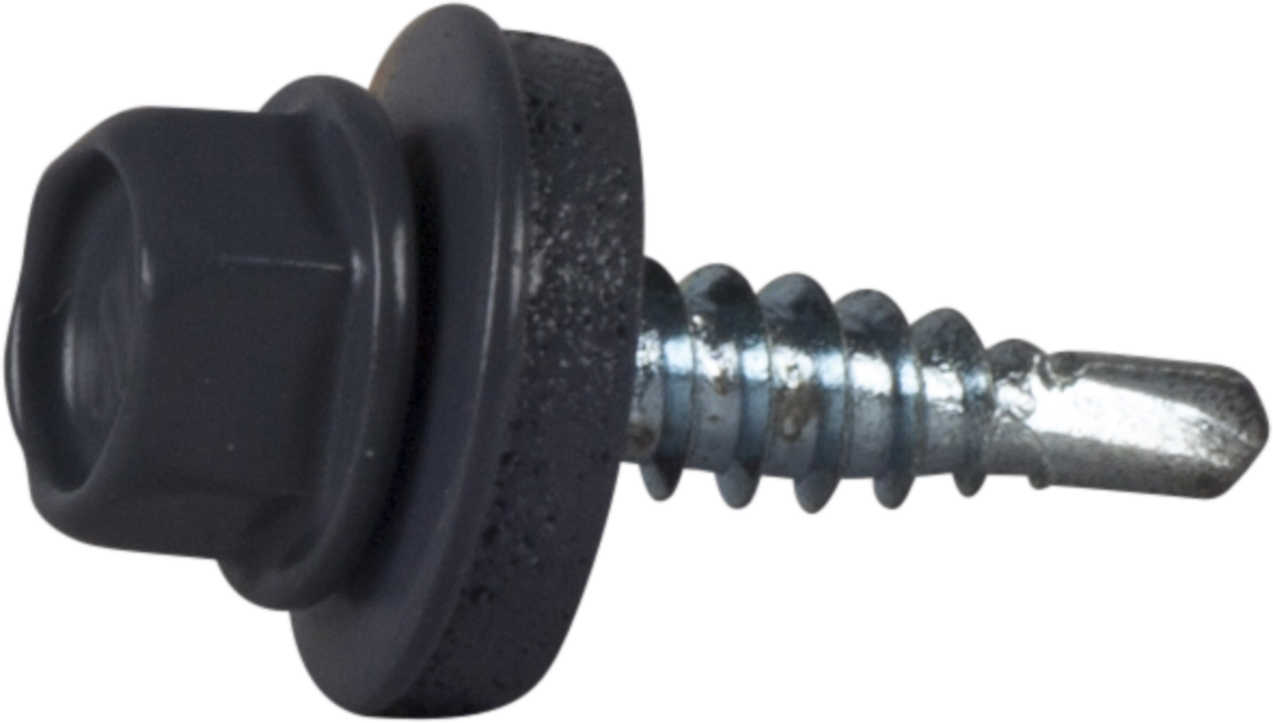 ESSVE 64959 Farmerskrue 4,8 x 20 mm, borspiss, 250-pakning RR23 (Mørkegrå)