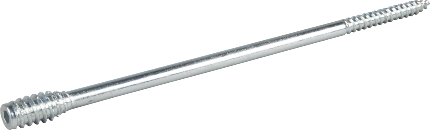 ESSVE Toproc Avstandsskrue Ø 6 mm, blankforsinket 6 x 80 mm, 50-pakning