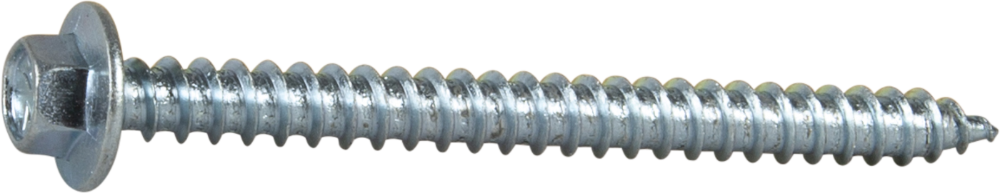 ESSVE 63339 Byggskrue med flens, sekskant, FZB, Ø 6,5 mm Ø 6,5 x 75 mm, 100-pakning