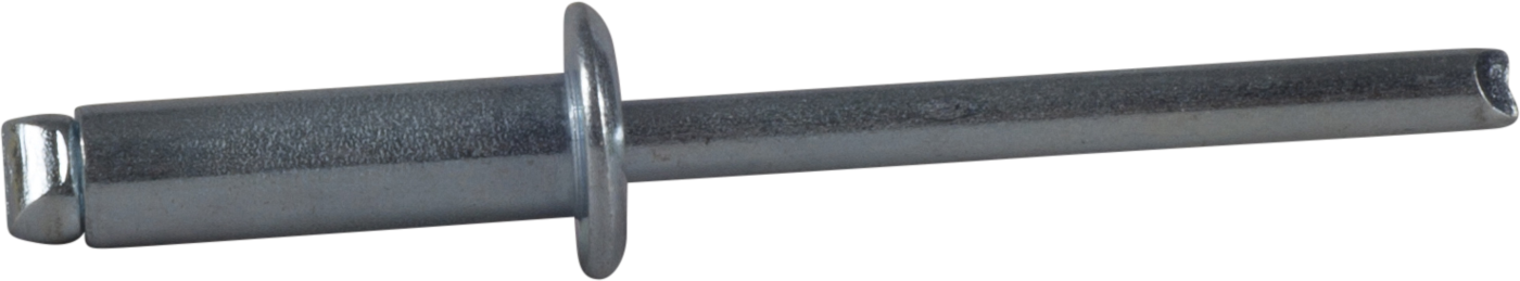 ESSVE 65567 Blindnagel Ø 5 mm, ST/ST, kulehode, åpen 5 x 35 mm, 200-pakning