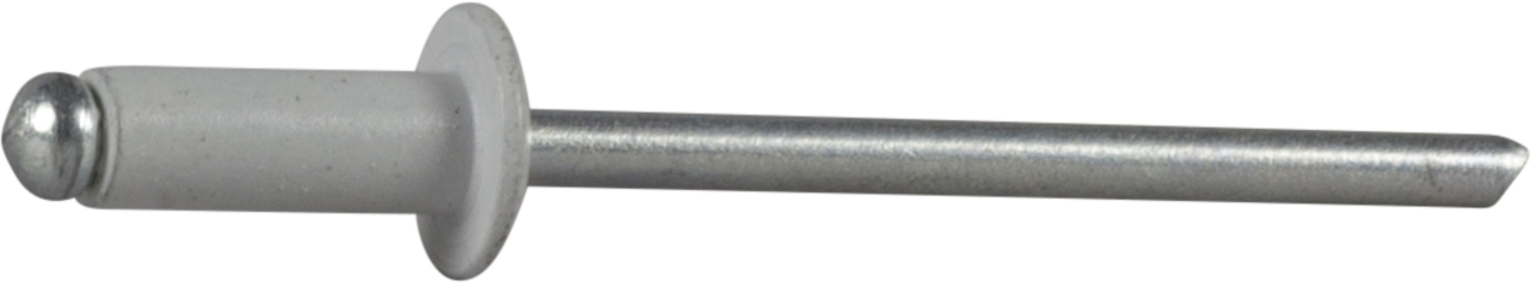 ESSVE 62739 Blindnagel Ø 4 x 10 mm, alu/stål, åpen Hvit, 600-pakning
