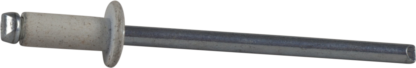 ESSVE 65571 Blindnagel Ø 3,2 mm, stål/stål, hvit, åpen 3,2 x 10 mm, 800-pakning