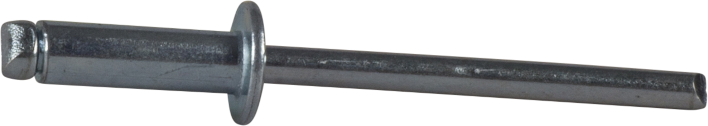 ESSVE 65535 Blindnagel stål/stål, kulehode, åpen 4,8 x 25 mm, 200-pakning