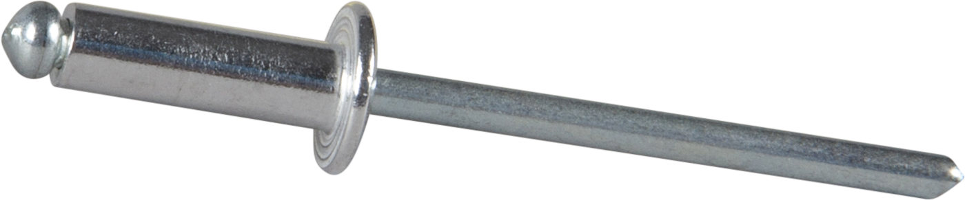 ESSVE 62223 Blindnagel Ø 4 mm, alu/stål, kulehode 4 x 12 mm, 525-pakning
