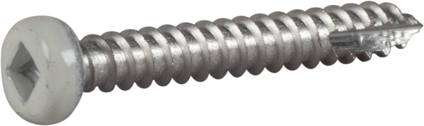 ESSVE 590512 Fasadeskrue hvit, 3,5 x 25 mm, A2 200-pakning