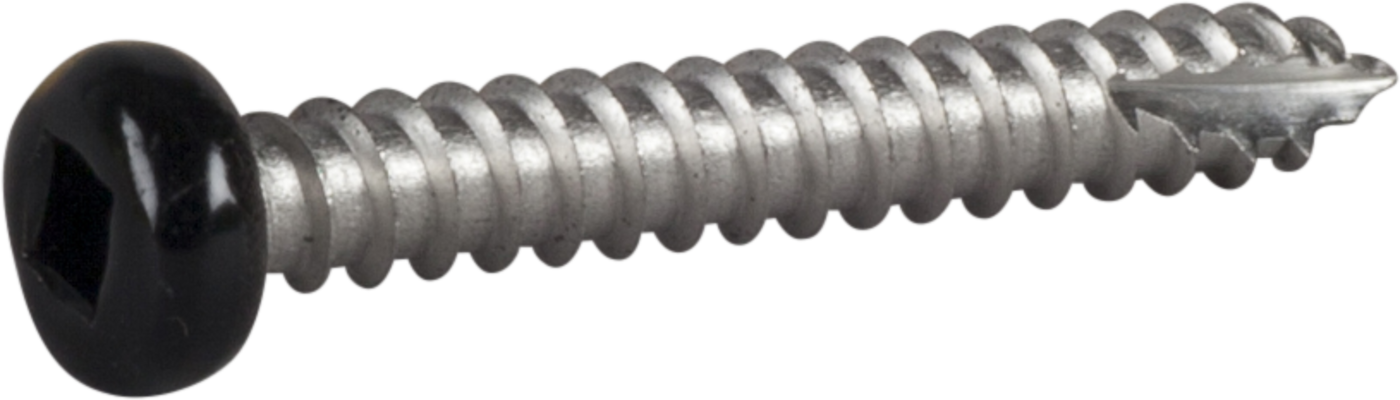 ESSVE 590514 Fasadeskrue svart, 3,5 x 25 mm, A2 200-pakning