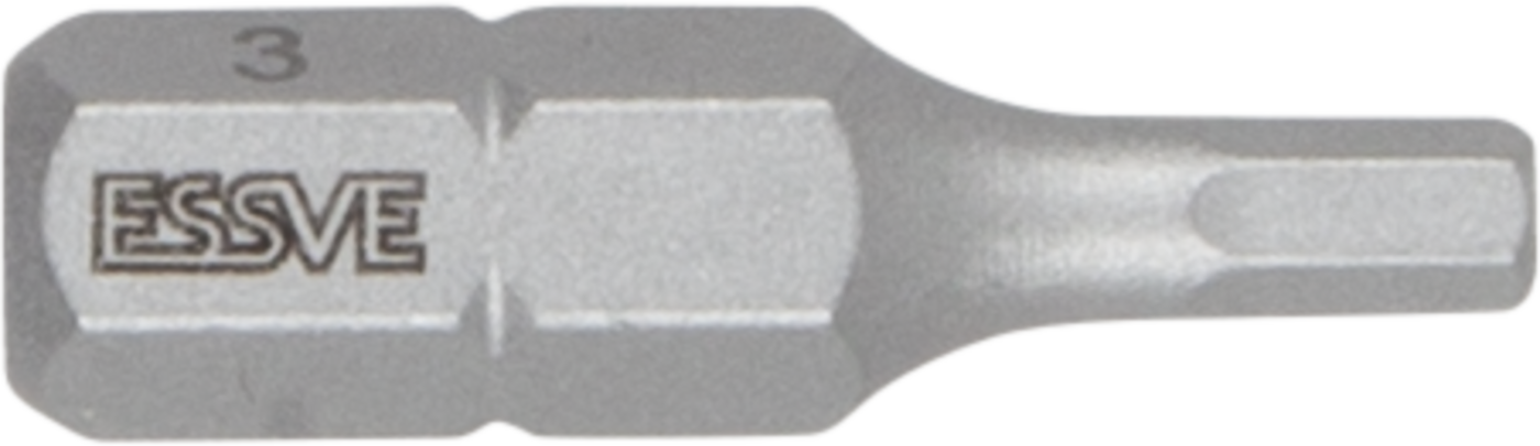 ESSVE 9980234 Bits insex 25 mm, 3-pack Ø3 mm