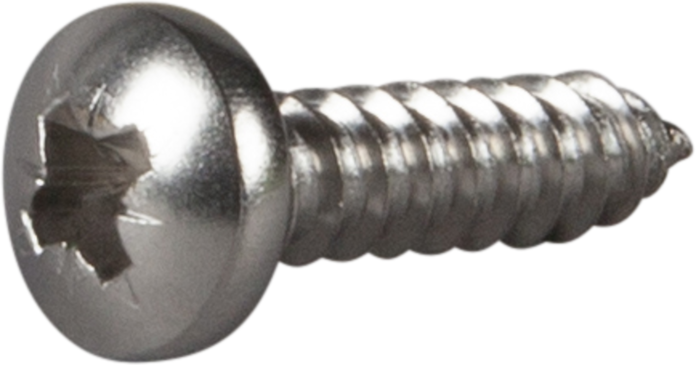 ESSVE 550110 Plateskrue A4, rundt hode 4,8 x 50 mm, 8-pakning