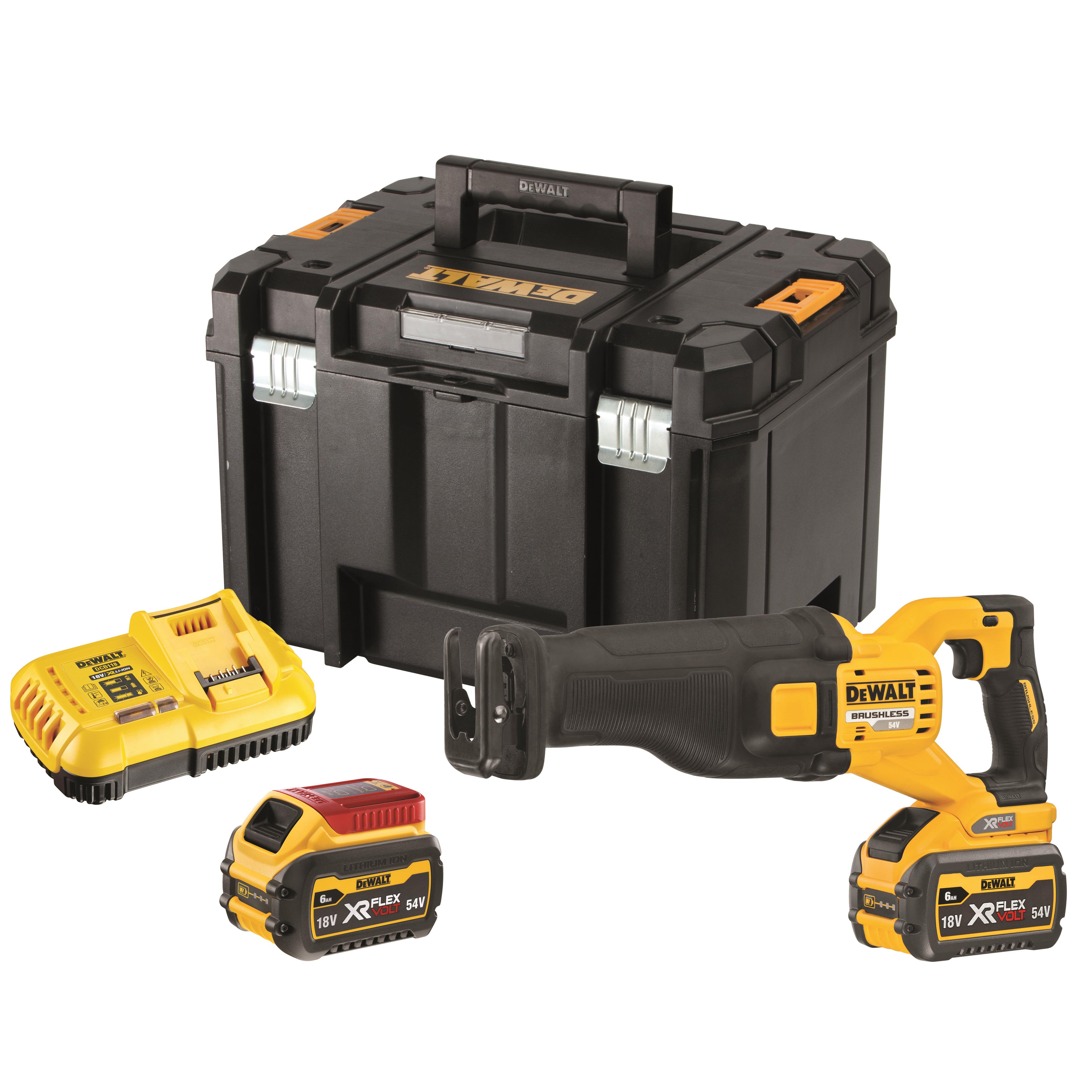 Dewalt DCS389T2-QW Tigersag med batteri og lader