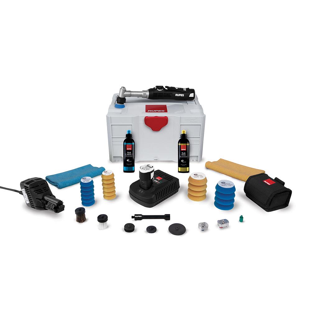 RUPES HR81ML/LUX Polermaskin med batteri og lader