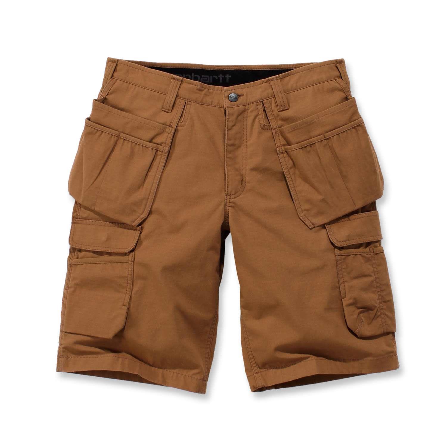 104201BRN-34 Shorts brun Brun