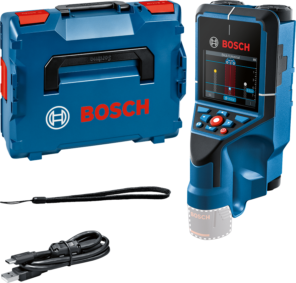 Bosch D-TECT 200 C Detektor uten batteri og lader