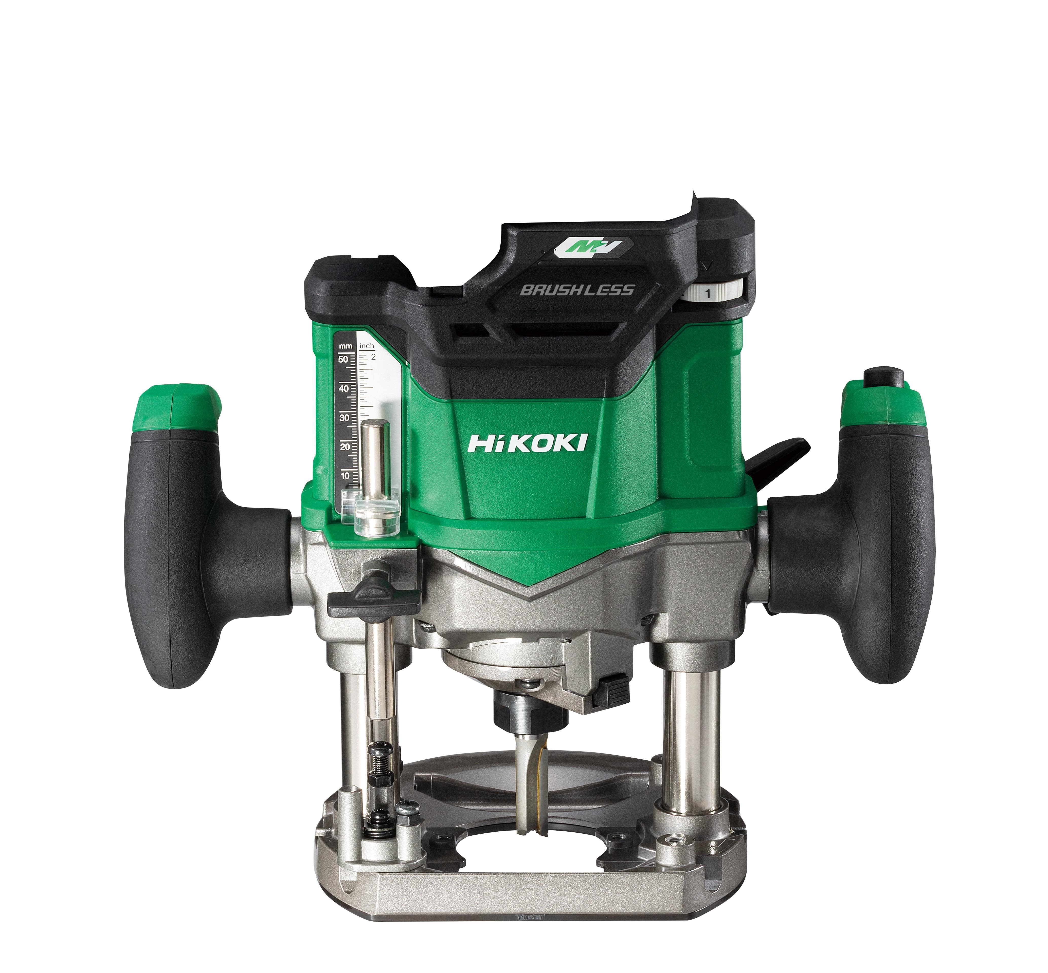 HiKOKI M3612DA Håndoverfres uten batteri og lader