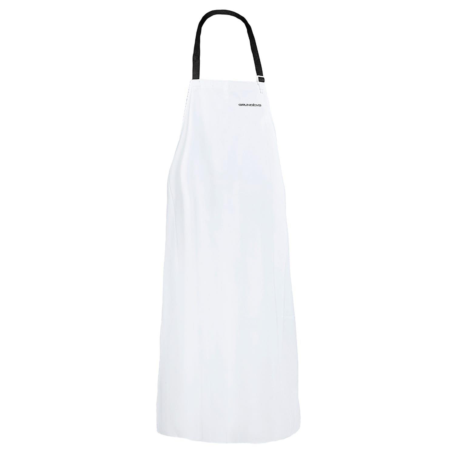 Grundéns 70076-100-0037 Bris Förkläde vit, vattentät, slitstark 130 cm