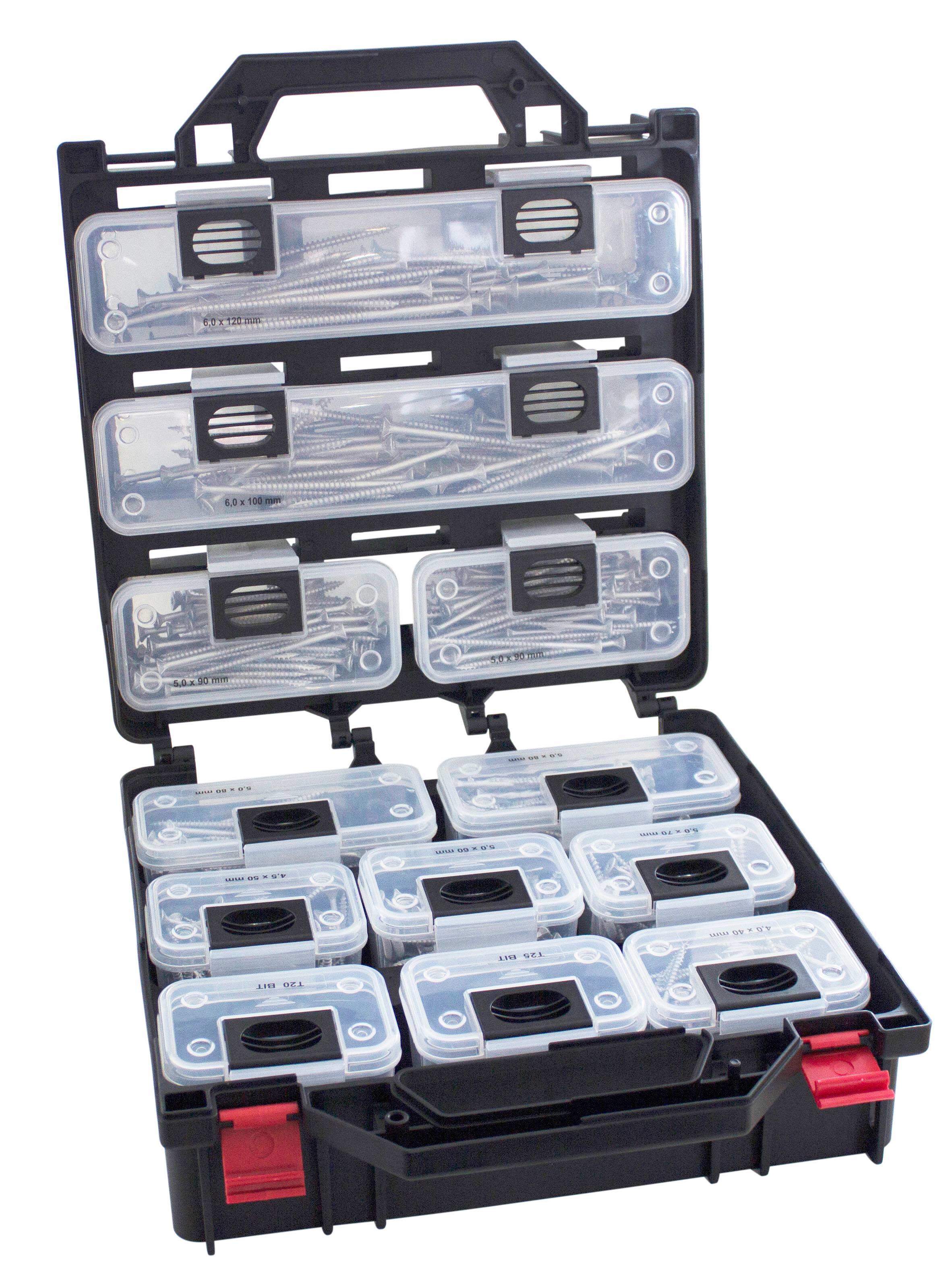 Pro Point 999blx3 Sortimentboks C4, 1219 deler