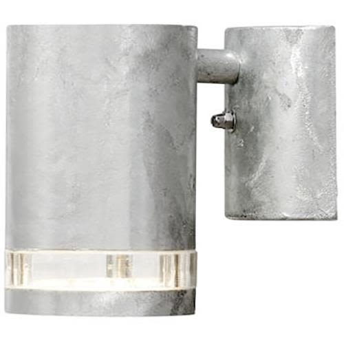 Modena vegglampe ned GU10 Galvanisert/transparent IP44