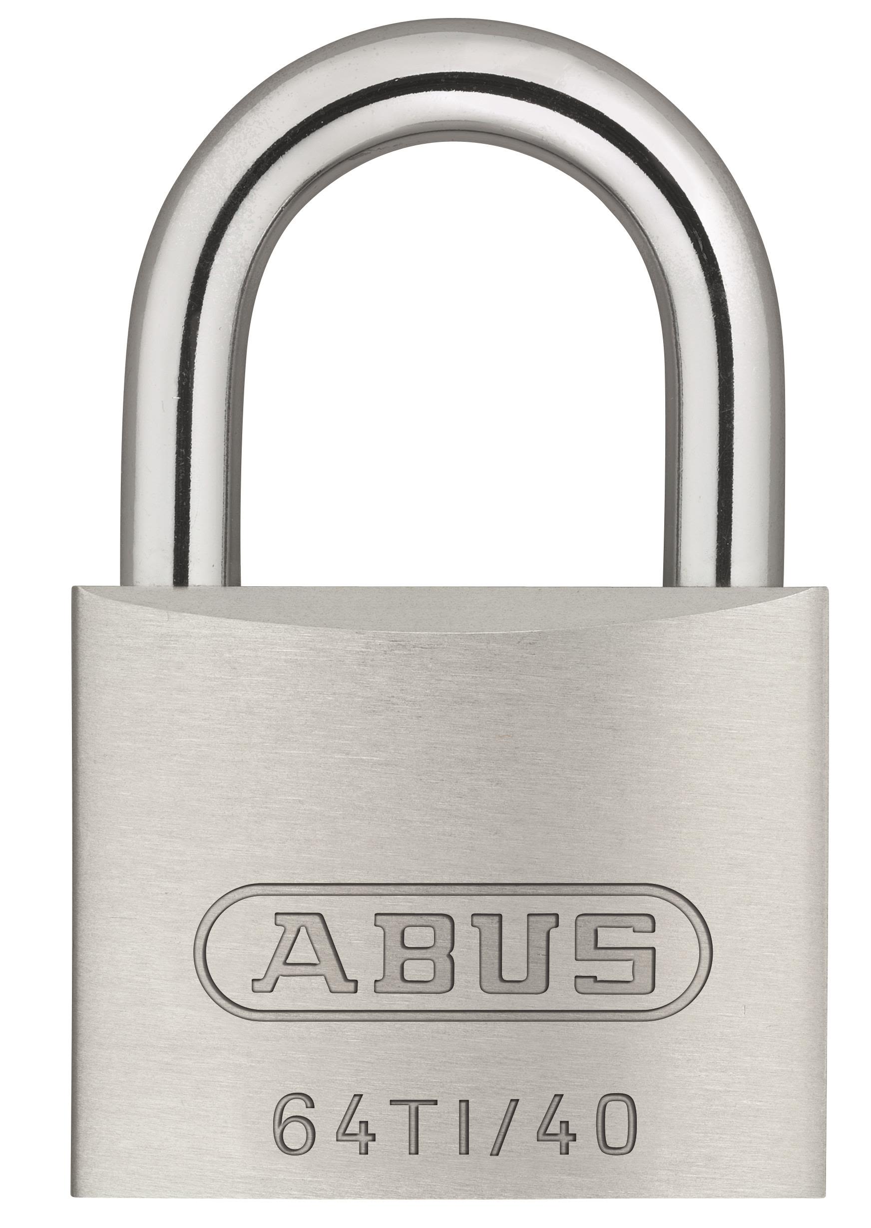 ABUS 64TI/40 Hengelås 40 mm, lik lås, titalium