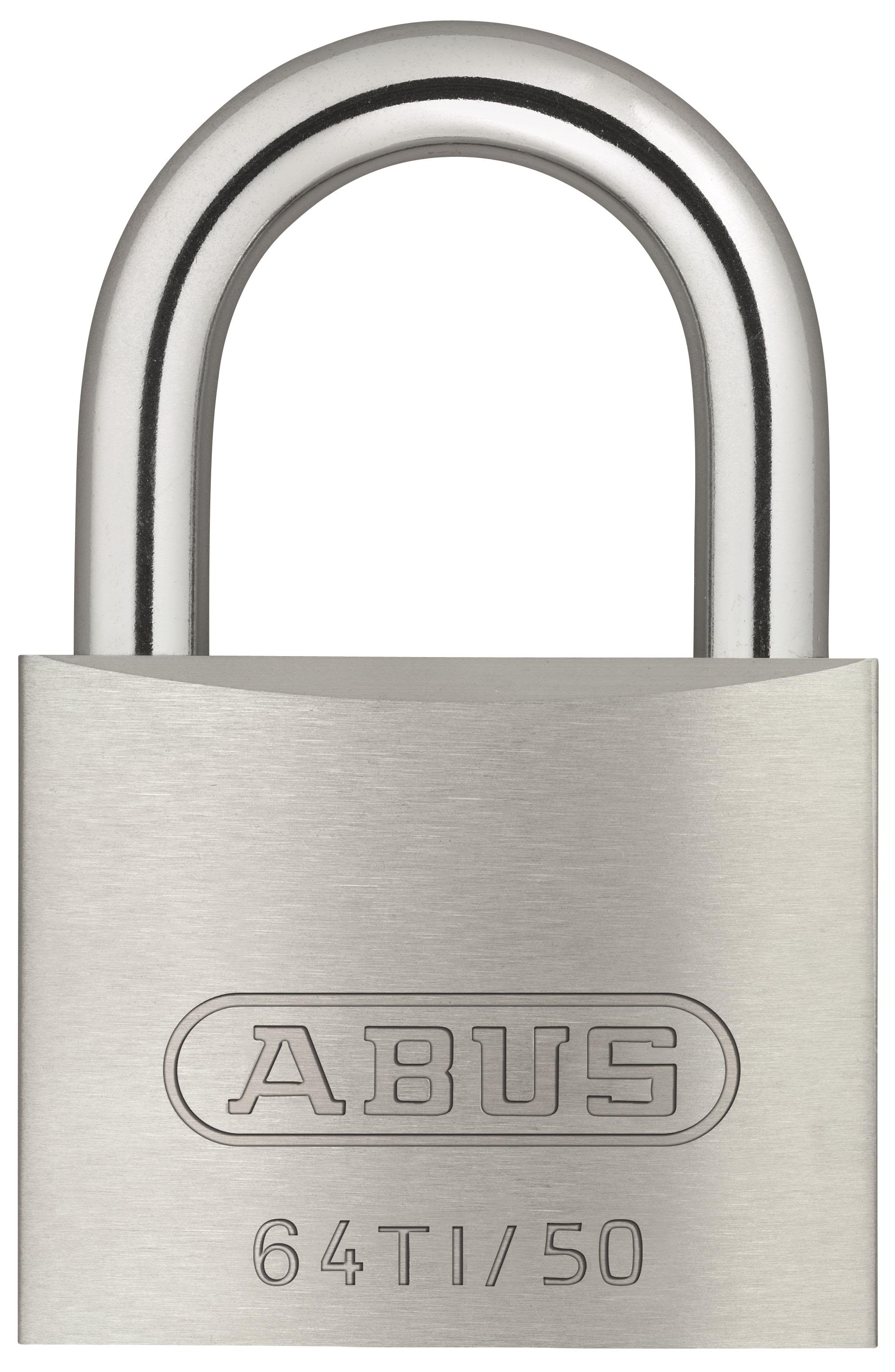 ABUS 64TI/50 Hänglås 50 mm, titalium